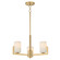 Dart 3-Light Chandelier (19|21285SWNAB)