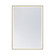 Paulding LED Rectangle Frontlit Mirror with Black Frame (128|2-1237-42X60)