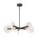 Ainslie 5-Light LED Chandelier in Mediterranean Bronze (128|1-9305-5-15)