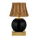 Sally 1-Light Rechargable Table Lamp in Black (128|11-CD23RC-BK)
