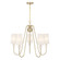 Sheldon 5-Light Chandelier in Noble Brass (128|1-1350-5-127)