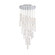Addis 36'' Integrated LED Multi-Light Polished Chrome Pendant (205|ADD-423-CH-CL)