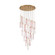 Addis 36'' Integrated LED Multi-Light Aged Brass Pendant (205|ADD-423-AG-SP)