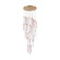 Addis 26'' Integrated LED Multi-Light Aged Brass Pendant (205|ADD-415-AG-SP)