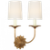 Leslie 17'' Double Sconce (279|SK 2206GI-L)