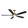 Dyno 60'' LED Smart Ceiling Fan (39|F1001-BBR/CL)