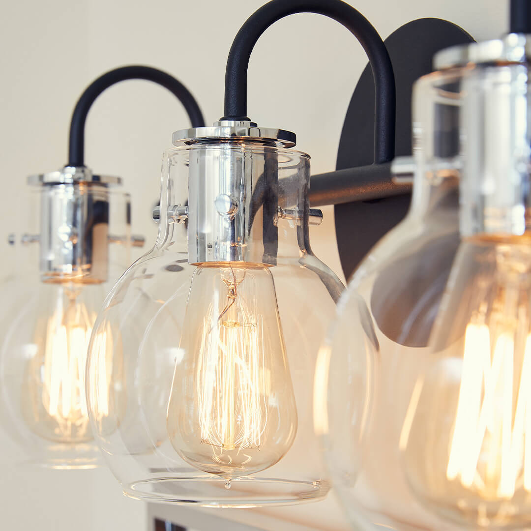 edison bulbs in pendant lights