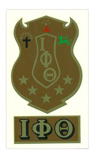 Iota Phi Theta Crest - Shield Decal