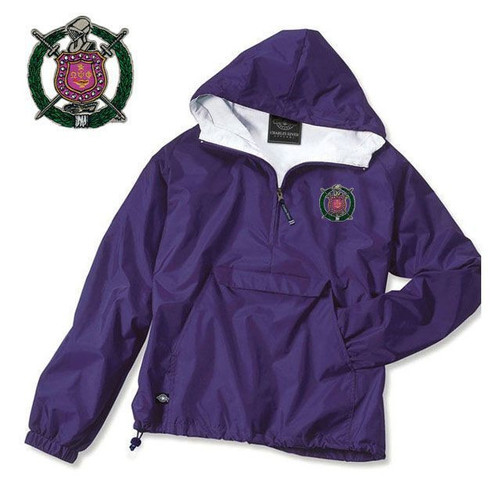 Omega Psi Phi Crest - Shield Anorak