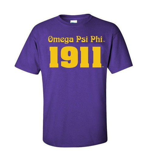 Omega Psi Phi Logo Short Sleeve Tee
