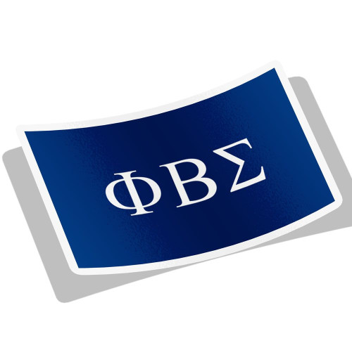 Phi Beta Sigma Flag Decal Sticker