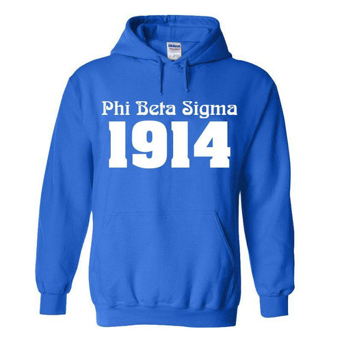 Phi Beta Sigma Logo Hooded Sweatshirt