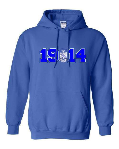 Phi Beta Sigma Year Crest Hoodie