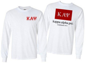 Kappa Alpha Psi Flag Long Sleeve T-Shirt