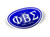 Phi Beta Sigma Color Oval Decal