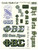 Phi Beta Sigma Multi Greek Decal Sticker Sheet