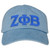 Zeta Phi Beta Lettered Premium Pastel Hat