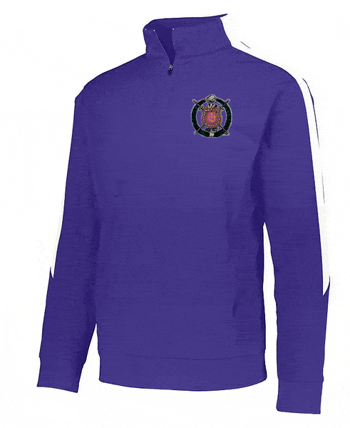 DISCOUNT-Omega Psi Phi-  World Famous Greek Crest - Shield Medalist Pullover