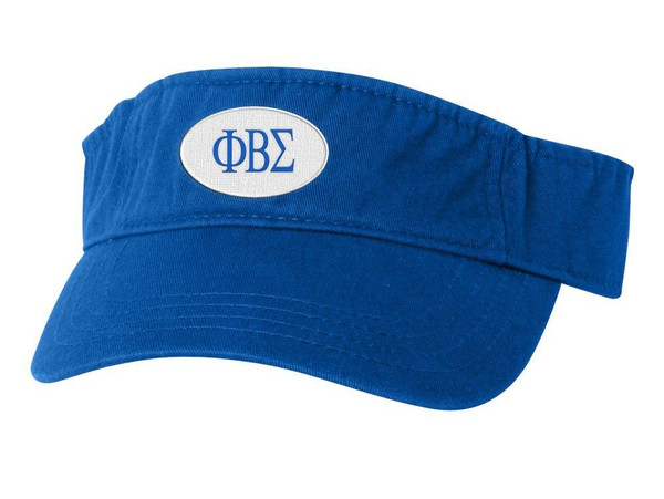 Phi Beta Sigma Greek Oval Heavy Visor