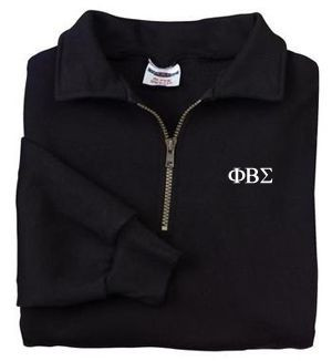 DISCOUNT-Phi Beta Sigma Sweatshirt - Quarter Zip