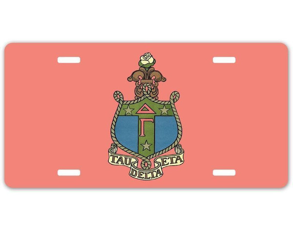 Sorority Crest - Shield License Plate