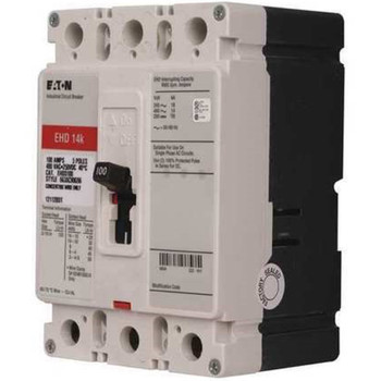 EATON / CUTLER HAMMER / WESTINGHOUSE HMCP050K2 HMCP CIRCUIT BREAKER, THERMAL MAGNETIC, 3P, 50A