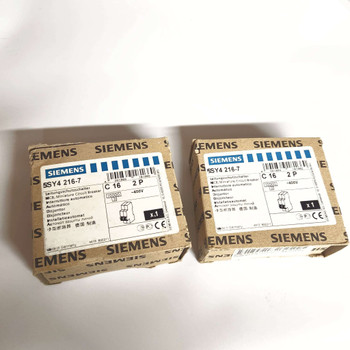 SIEMENS 5SY4-216-7 DIN Rail Circuit Breaker