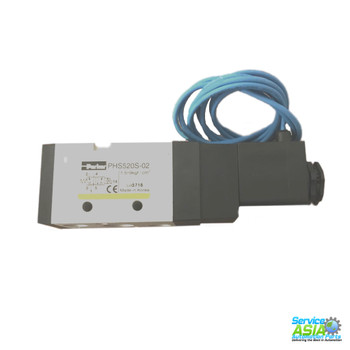 PARKER SCHRADER BELLOWS PHS520S-02-110V 5/2 SS 110AC 3 PIN 22MM DIN  pilot solenoid valve