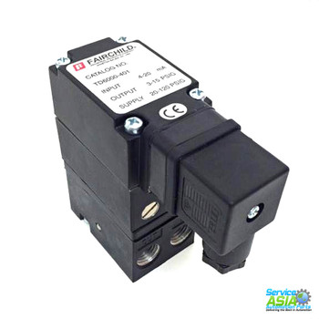 FAIRCHILD TD6000-401 MODEL T6000 ELECTRO-PNEUMATIC I/P E/P TRANSDUCER DIN43650 CONNECTION 4-20 MA . 3-15 PSIG
