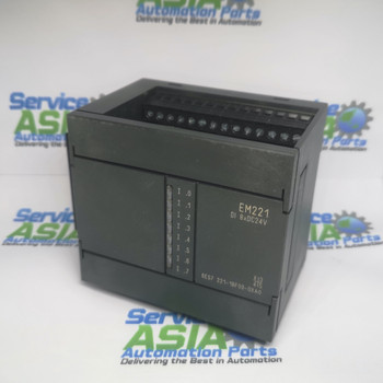 SIEMENS 6ES7221-1BF00-0XA0 SIMATIC S7-200 INPUT MODULE 8POINT 24VDC EM221