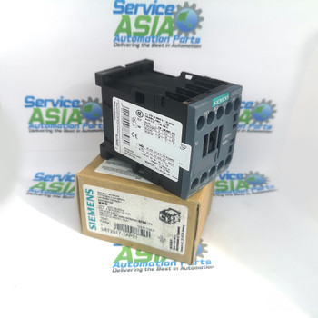 SIEMENS 3RT2017-1AP01 Power contactor, AC-3 12 A, 5.5 kW / 400 V 1 NO, 230 V AC, 50 / 60 Hz 3-pole, Size S00 screw terminal