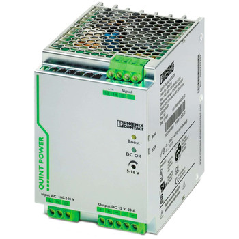 PHOENIX CONTACT QUINT-PS/1AC/12DC/20 (2866721) QUINT POWER SUPPLY FOR DIN RAIL MOUNTING