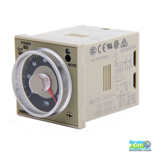 OMRON H3CR-A8-AC100-240/DC100-125 8-PIN PLUG-IN TIMER