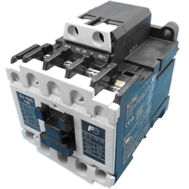 FUJI ELECTRIC SJ-1SG DC 24V 1A 1B CONTACTOR DC OPERATED (1NO 1NC)
