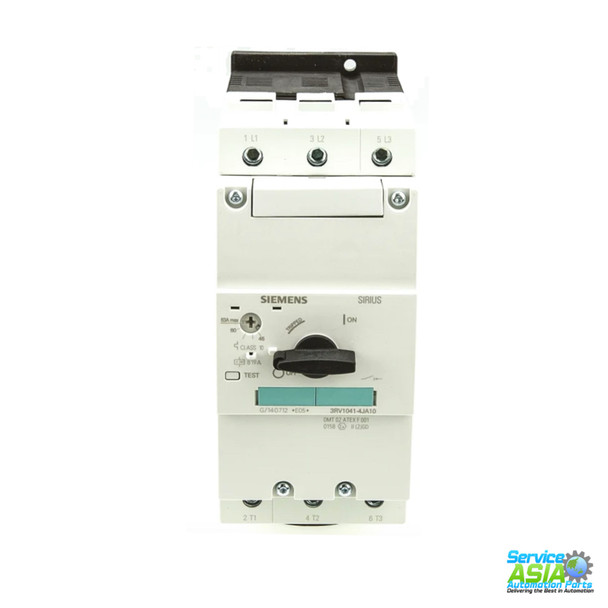 SIEMENS 3RV1-041-4JA10 Sirius Innovation 690 V Motor Protection Circuit Breaker - 3P Channels, 45 to 63 A, 50 kA