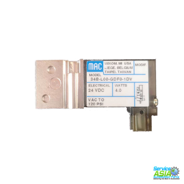 SOLENOID VALVE PLUG-IN 24VDC 4.0W 120PSI
