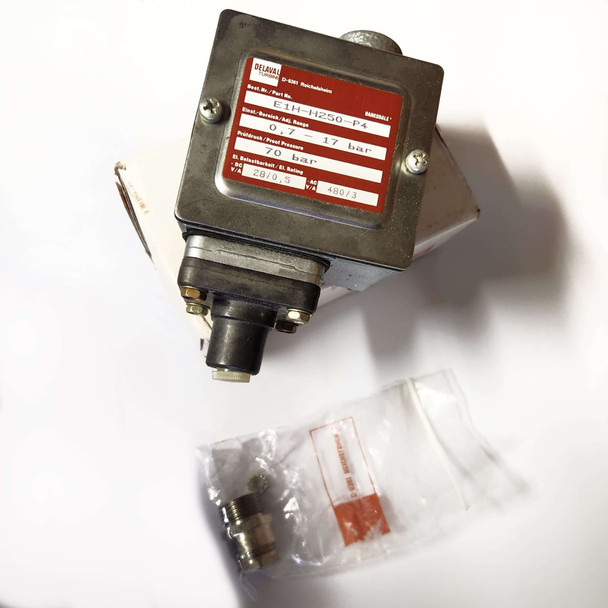 BARKSDALE  E1H-H250-P4 PRESSURE SWITCH 0-250PSI/0.69-17BAR 480/3