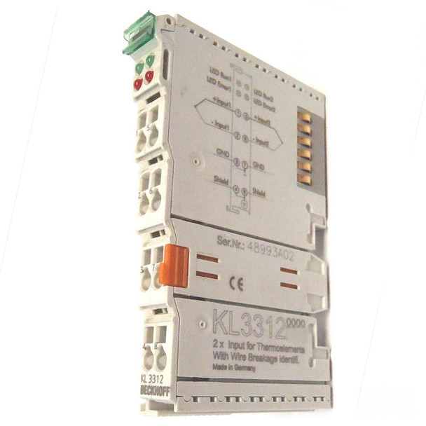 BECKHOFF EL3312 | 1-, 2-channel thermocouple input terminals with open-circuit recognition