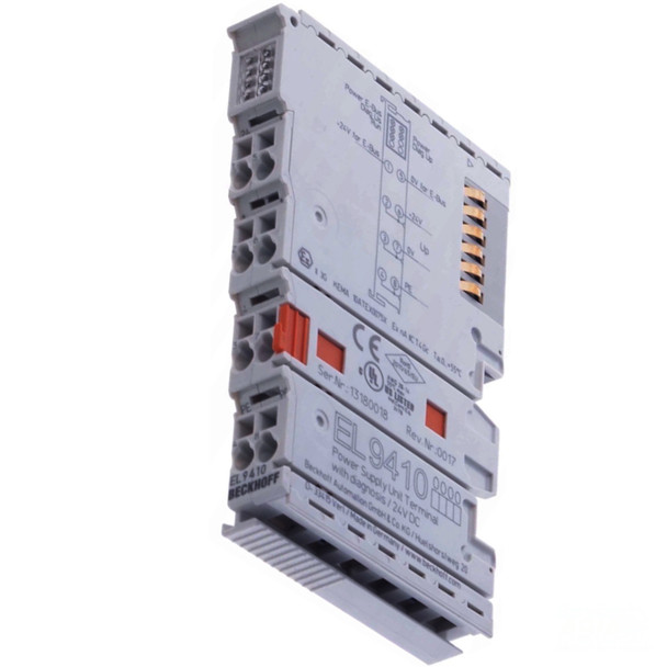 BECKHOFF EL9410 POWER SUPPLY TERMINAL FOR E-BUS 24 V DC 2 A WITH DIAGNOSTICS [ETHERCAT TERMINALS]