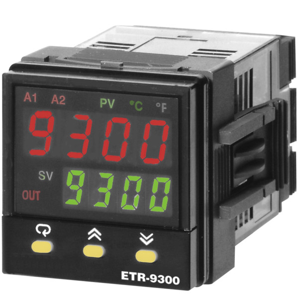 OGDEN ETR-9300-411110 DUAL DISPLAY MICROPROCESSOR BASED TEMPERATURE CONTROLLER WITH SMARTER LOGIC