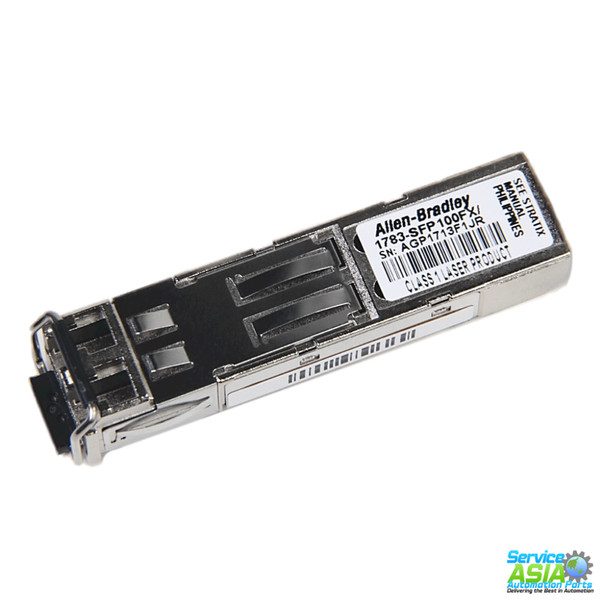 ALLEN-BRADLEY 1783-SFP100FX FIBER OPTIC SFP TRANSCEIVER 100MB STRATIX 8000/8300