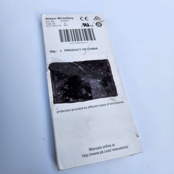 ALLEN-BRADLEY 1734-TB POINT I/O MODULE BASE WITH REMOVABLE IEC SCREW TERMINAL BLOCK