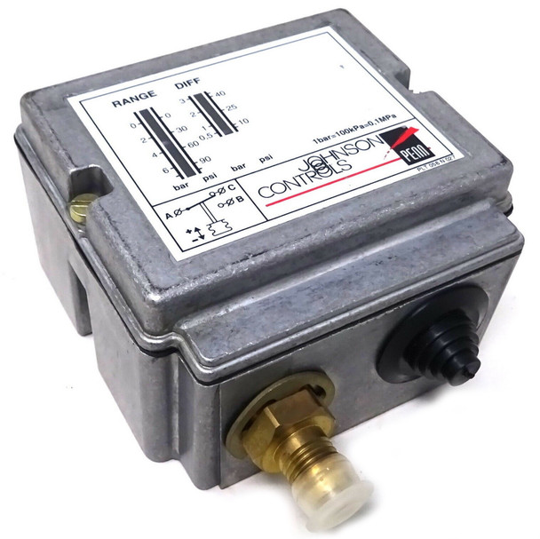 JOHNSON CONTROLS P77AAA-9300 PRESSURE CONTROL 50-700KPA 16AMP 380VA