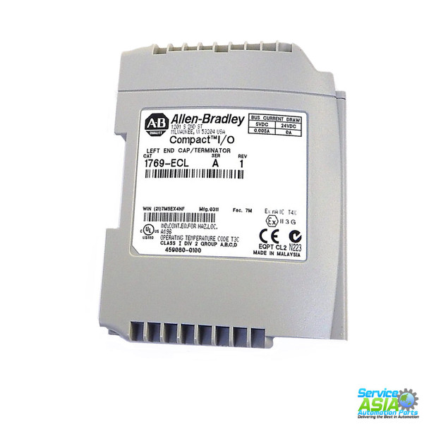 ALLEN BRADLEY 1769-ECL, END CAP, LEFT, COMPACTLOGIX