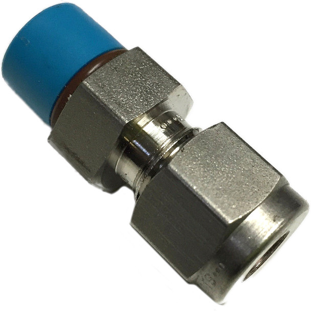SWAGELOK SS-400-1-2 TUBE FITTING MALE CONNECTOR 1/4 IN. TUBE OD X 1/8 IN. MALE NPT