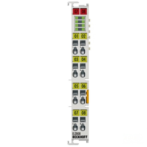 BECKHOFF EL2008 8-channel digital output terminal 24 V DC, 0.5 A