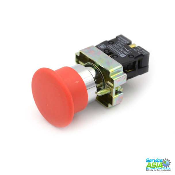 SCHNEIDER ELECTRIC XB4-BS542 PUSHBUTTON 22MM 600VAC EMERGENCY STOP PUSHBUTTON