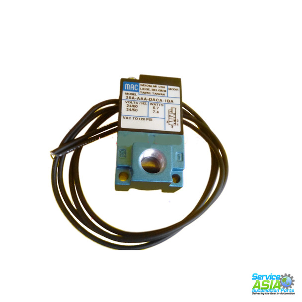 MAC VALVES 35A-AAA-DACA-1BA SOLENOID VALVE 24VAC 120PSI
