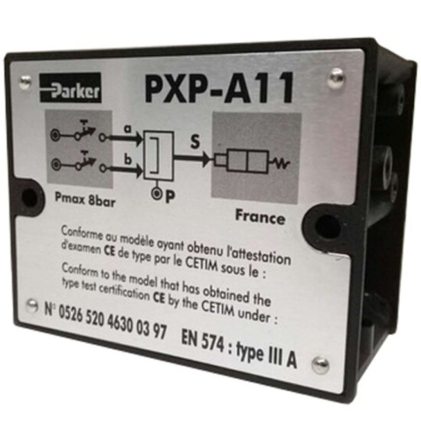 PARKER PXP-A11 TWO HAND CONTROL UNITS CONTROL MODULE ONLY
