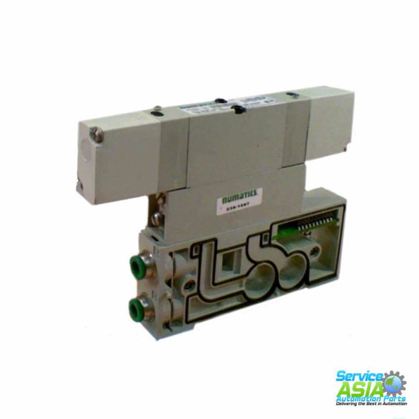 052BB4Z6ML00061 NUMATICS SOLENOID-PILOT VALVE/MANIFOLD 2005 SERIES 5/2 DBL SOL 24VDC 1/4" TUBE DOUBLE Z-BOARD WITH SPEED CONTROLLER